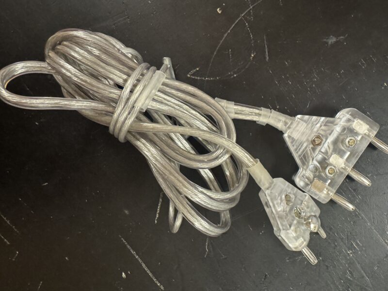 AF FIE clear foil bodycord (Used)